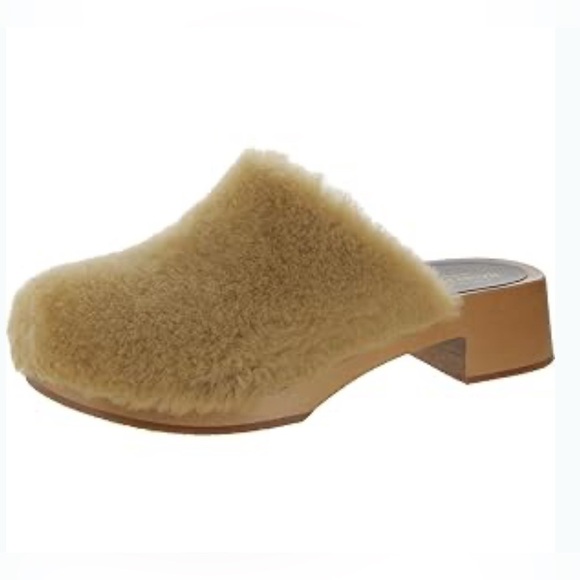 Swedish Hasbeens Shoes - swedish hasbeens Fluff Clog Nature EU 36 (US Women's 6) B (M)